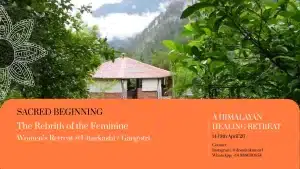 event banner image of a himalayan healing session by Dr Smita kumar